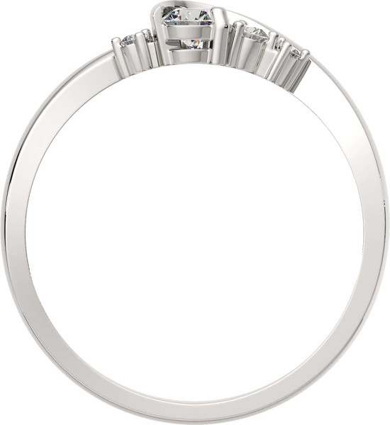 Изображение товара Кольцо из серебра ZORKA 0210373 (р.17, с фианитами)