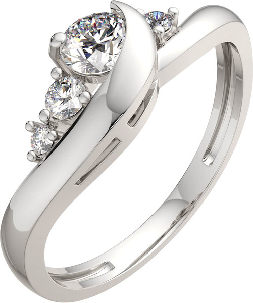 Изображение товара Кольцо из серебра ZORKA 0210373 (р.17, с фианитами)