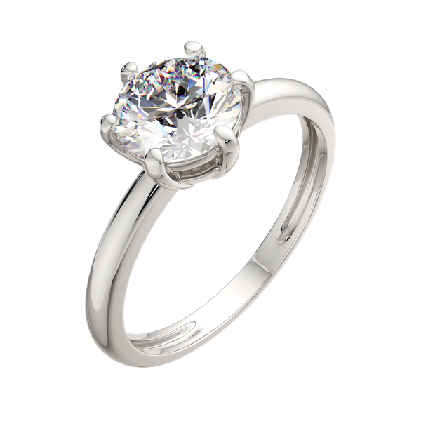 Изображение товара Кольцо из серебра ZORKA 0210602.ZZ (р.17, с фианитом)