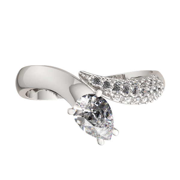 Изображение товара Кольцо из серебра ZORKA 0210621.ZZ (р.18, с фианитами)