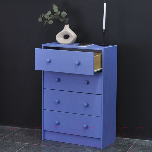 Изображение товара Комод Dipriz Раст Д.2314.2 (голубой)