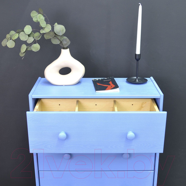 Изображение товара Комод Dipriz Раст Д.2314.2 (голубой)