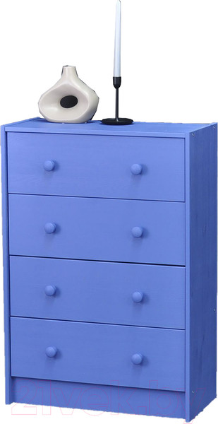 Изображение товара Комод Dipriz Раст Д.2314.2 (голубой)