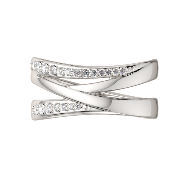 Изображение товара Кольцо из серебра ZORKA 0210652.ZZ (р.17, с фианитами)