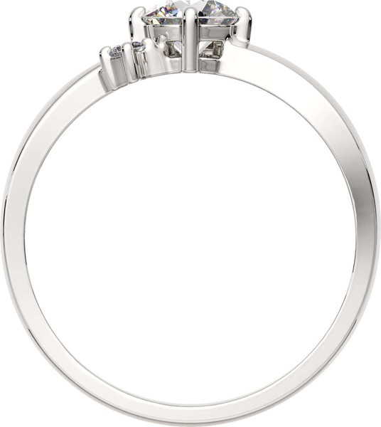 Изображение товара Кольцо из серебра ZORKA 0210665.ZZ (р.17, с фианитами)