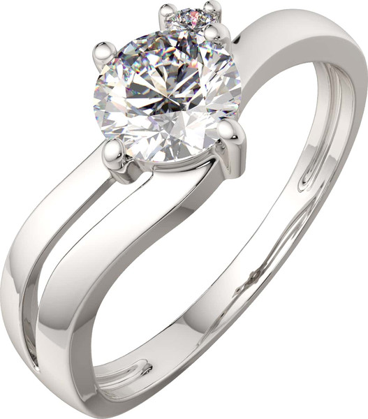 Изображение товара Кольцо из серебра ZORKA 0210665.ZZ (р.17, с фианитами)