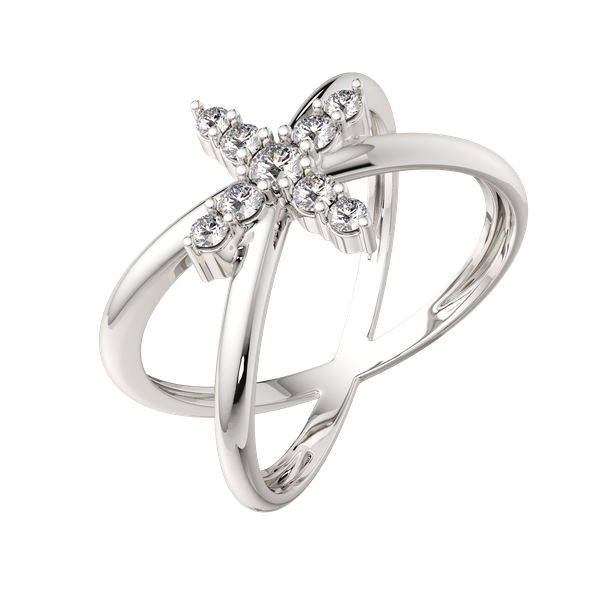 Изображение товара Кольцо из серебра ZORKA 0210387.ZZ (р.17.5, с фианитами)