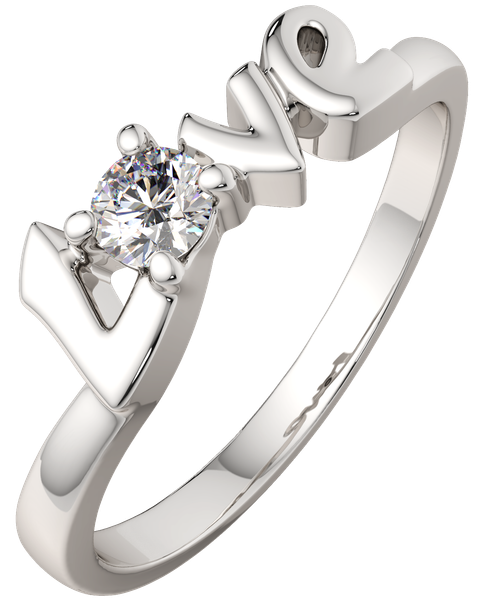 Изображение товара Кольцо из серебра ZORKA 0210683.ZZ (р.17, с фианитом)