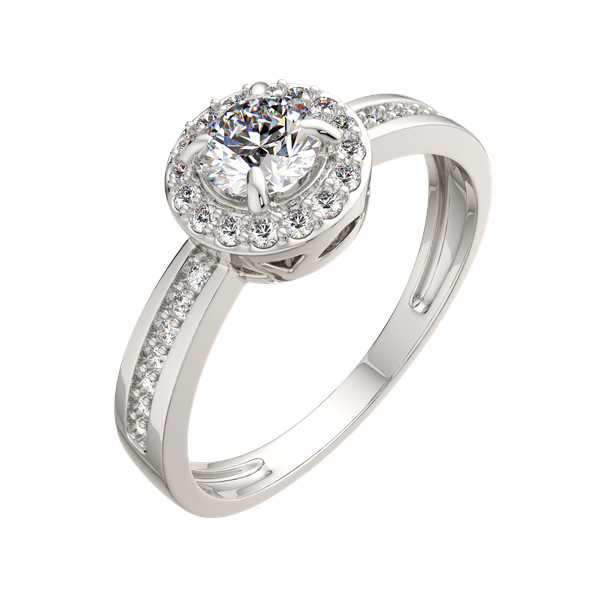 Изображение товара Кольцо из серебра ZORKA 0210684.ZZ (р.17, с фианитами)