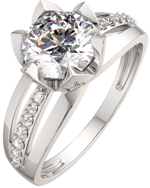 Изображение товара Кольцо из серебра ZORKA 0210403.ZZ (р.18, с фианитами)