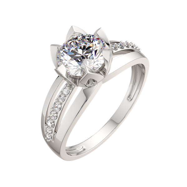 Изображение товара Кольцо из серебра ZORKA 0210403.ZZ (р.18, с фианитами)