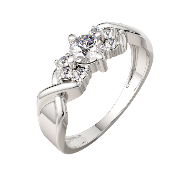 Изображение товара Кольцо из серебра ZORKA 0210702.ZZ (р.17, с фианитами)