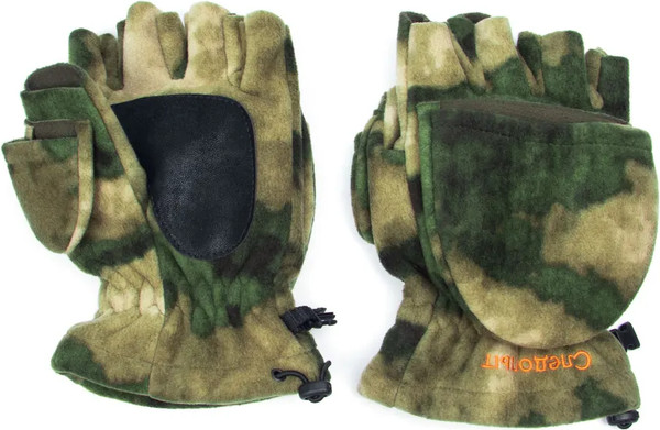 Изображение товара Перчатки-варежки для охоты и рыбалки Сибирский Следопыт Mitten PF-GL14 (XXL, камуфляж)
