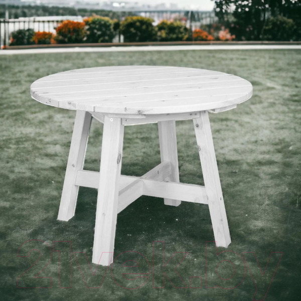 Изображение товара Стол садовый Dipriz Ойвинд Д.60047.1 (белый)