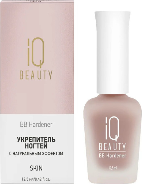 Изображение товара Средство для укрепления ногтей IQ Beauty Hardener Skin С натуральным эффектом тонирующий (12.5мл)