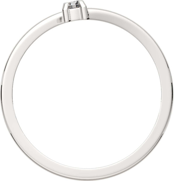 Изображение товара Кольцо из серебра ZORKA 0210412 (р.14, с фианитом)