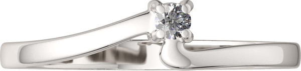 Изображение товара Кольцо из серебра ZORKA 0210412 (р.14, с фианитом)