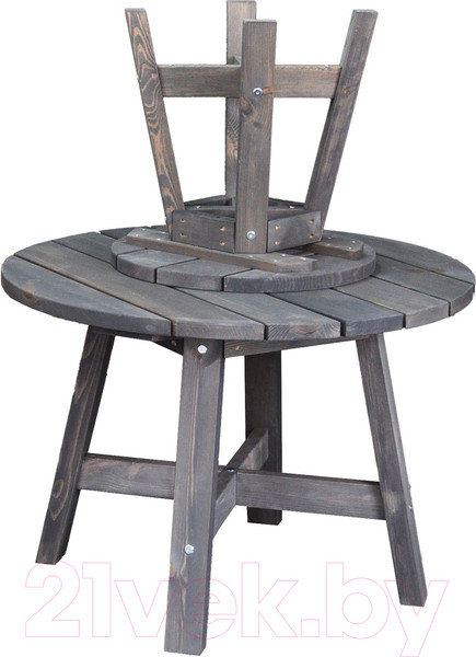 Изображение товара Кофейный столик садовый Dipriz Ойвинд Д.4232-3 (графит)