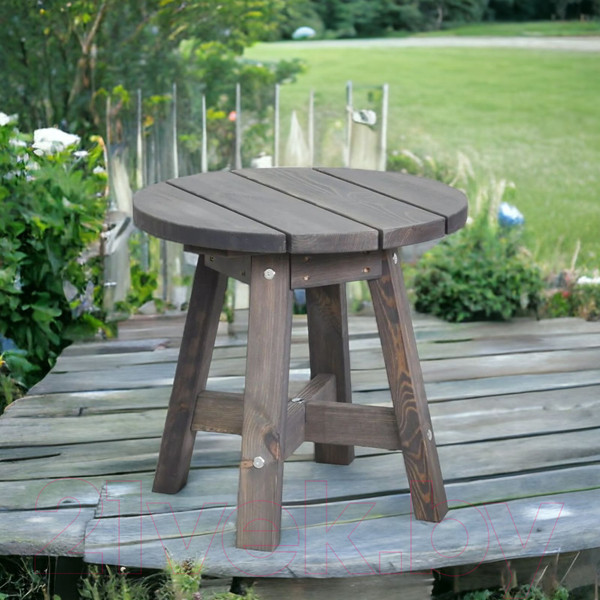 Изображение товара Кофейный столик садовый Dipriz Ойвинд Д.4232-3 (графит)