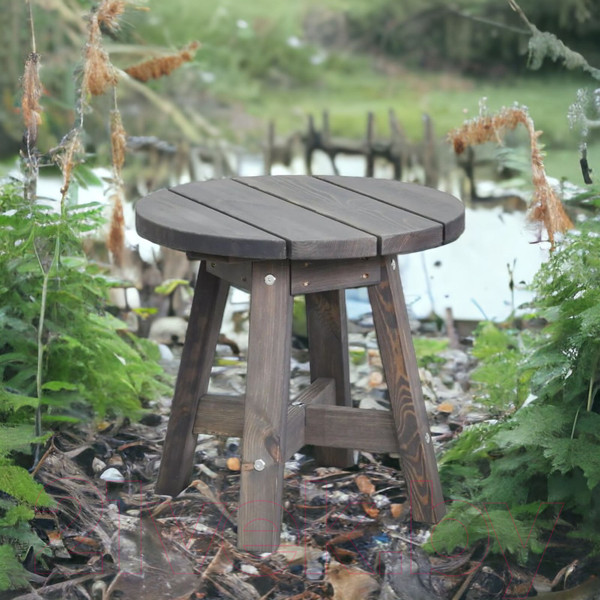 Изображение товара Кофейный столик садовый Dipriz Ойвинд Д.4232-3 (графит)