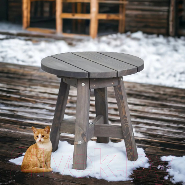 Изображение товара Кофейный столик садовый Dipriz Ойвинд Д.4232-3 (графит)