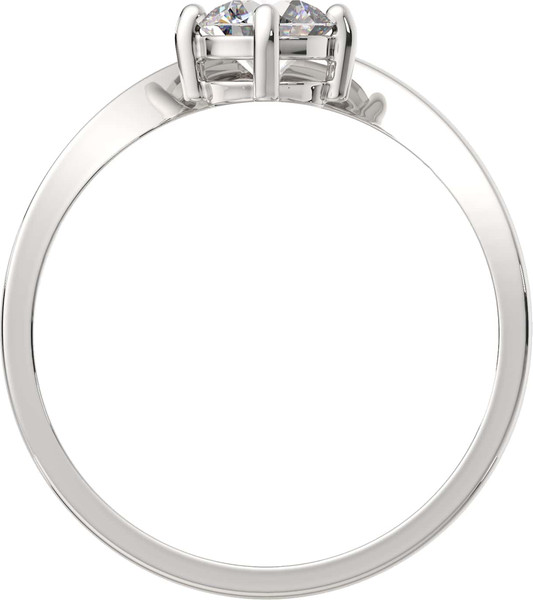 Изображение товара Кольцо из серебра ZORKA 0210345 (р.17, с фианитом)