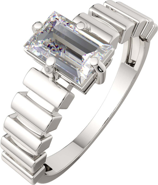 Кольцо из серебра ZORKA 0210444.ZZ (р.18, с фианитом)