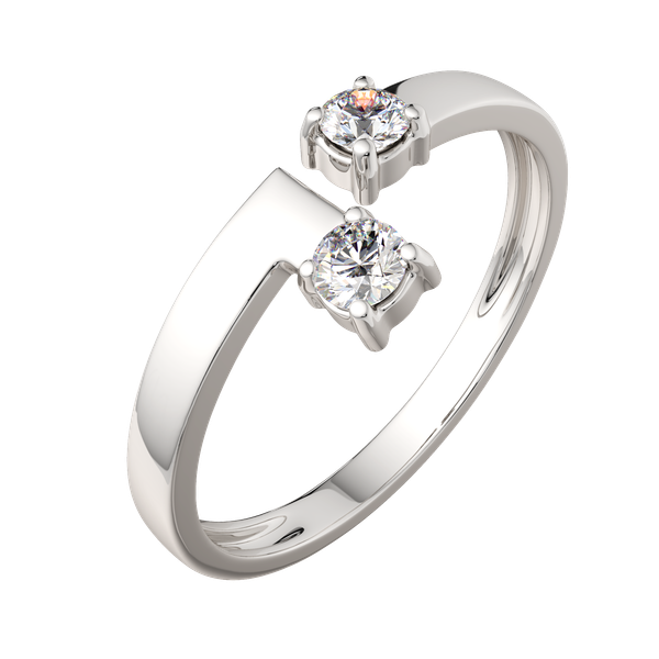 Изображение товара Кольцо из серебра ZORKA 0210445.ZZ (р.17, с фианитами)