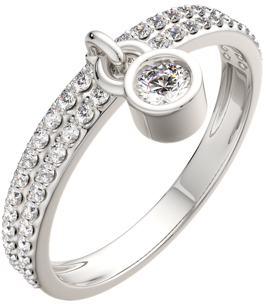 Изображение товара Кольцо из серебра ZORKA 0210764 (р.17, с фианитами)