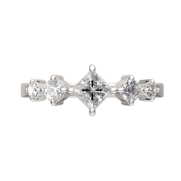 Изображение товара Кольцо из серебра ZORKA 0210771.ZZ (р.17, с фианитами)