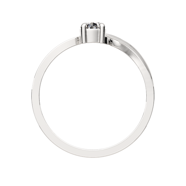 Изображение товара Кольцо из серебра ZORKA 0210781.ZZ (р.17, с фианитом)