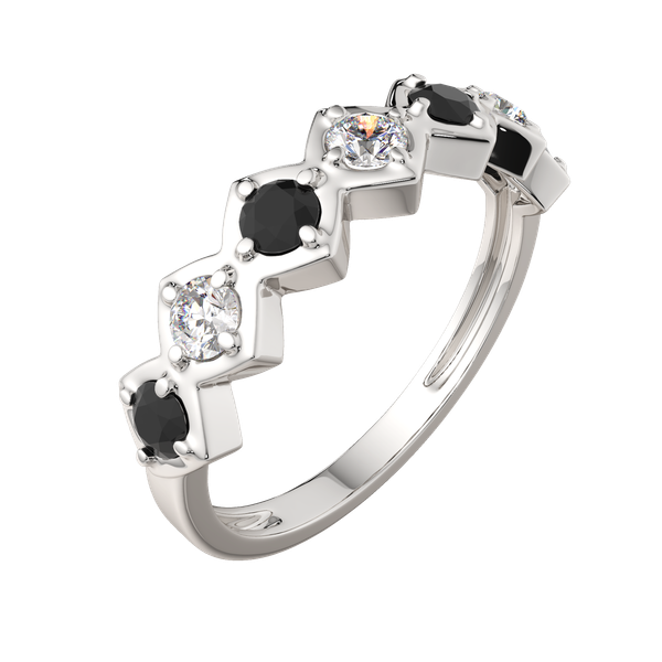 Изображение товара Кольцо из серебра ZORKA 0210800.ZZ (р.17, с фианитами)