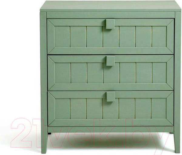 Изображение товара Комод Dipriz Carlos 3ящ Д.2297 (Pantone 5497)