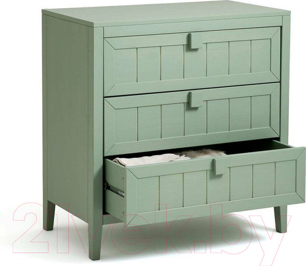Изображение товара Комод Dipriz Carlos 3ящ Д.2297 (Pantone 5497)