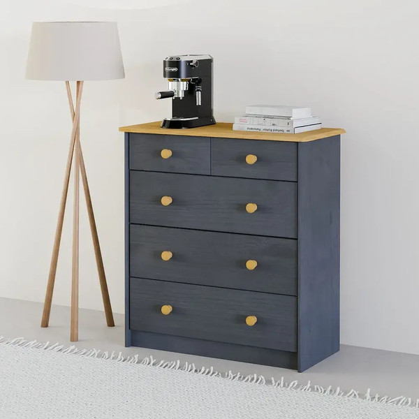 Изображение товара Комод Dipriz Д.2302.2 (серый/антик)