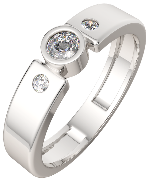 Изображение товара Кольцо из серебра ZORKA 0210826.ZZ (р.17, с фианитами)