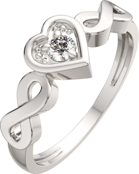 Изображение товара Кольцо из серебра ZORKA 0210832 (р.17, с фианитом)