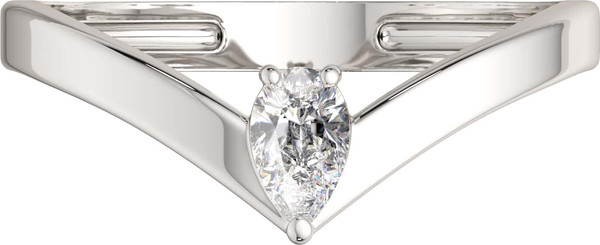 Изображение товара Кольцо из серебра ZORKA 0210491-CD (р.17.5, с фианитом)