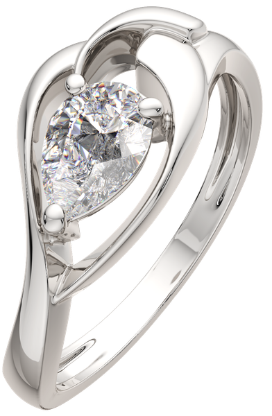 Изображение товара Кольцо из серебра ZORKA 0210852.ZZ (р.17, с фианитом)