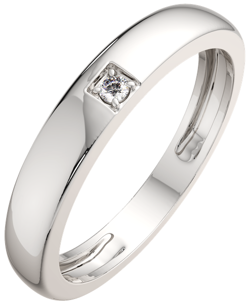 Изображение товара Кольцо из серебра ZORKA 0210523.ZZ (р.17, с фианитом)