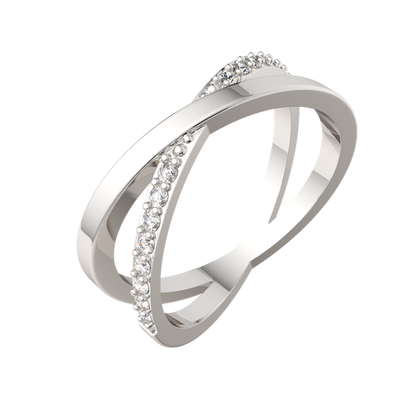 Изображение товара Кольцо из серебра ZORKA 0210533.ZZ (р.17, с фианитами)