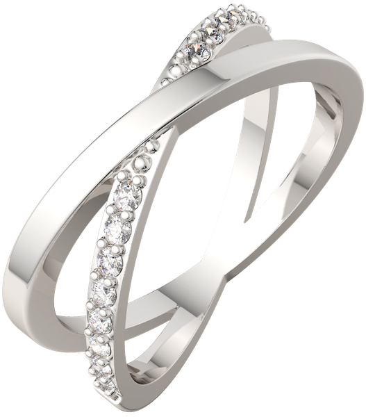 Изображение товара Кольцо из серебра ZORKA 0210533.ZZ (р.17, с фианитами)