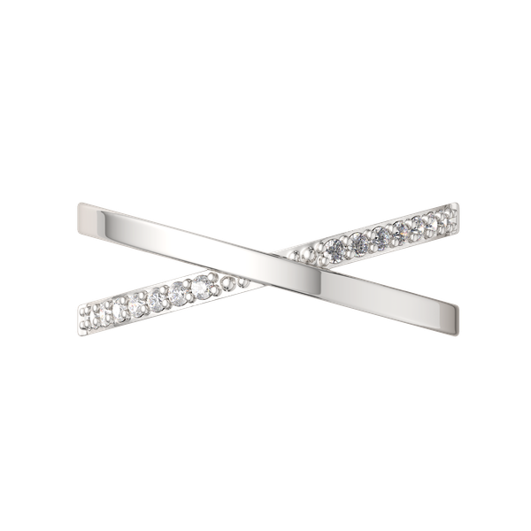 Изображение товара Кольцо из серебра ZORKA 0210533.ZZ (р.17, с фианитами)