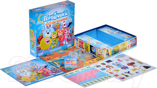 Изображение товара Настольная игра Мир Хобби Геройчики. Фотовечеринка / 915871