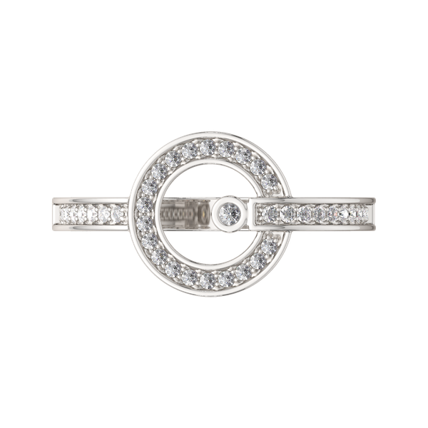 Изображение товара Кольцо из серебра ZORKA 0210905.ZZ (р.17, с фианитами)