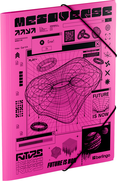 Изображение товара Папка для бумаг Berlingo Future Tech / FB4_A4S21