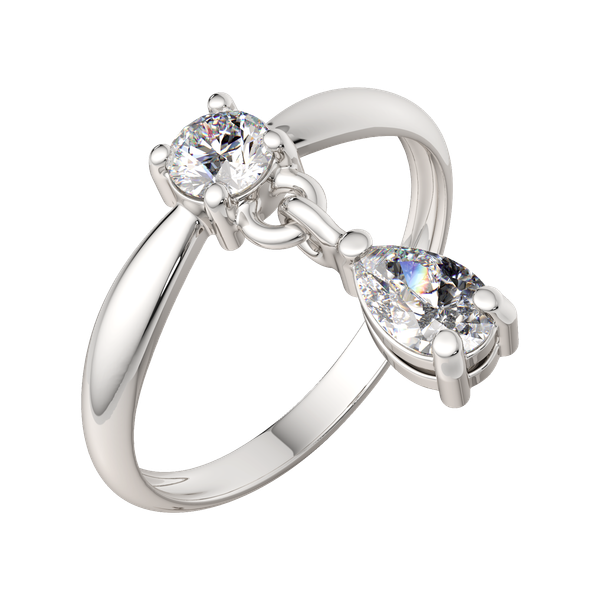 Изображение товара Кольцо из серебра ZORKA 0210919.ZZ (р.17, с фианитами)