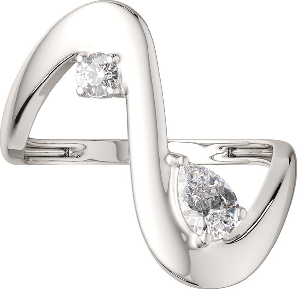 Изображение товара Кольцо из серебра ZORKA 0210920 (р.17, с фианитами)