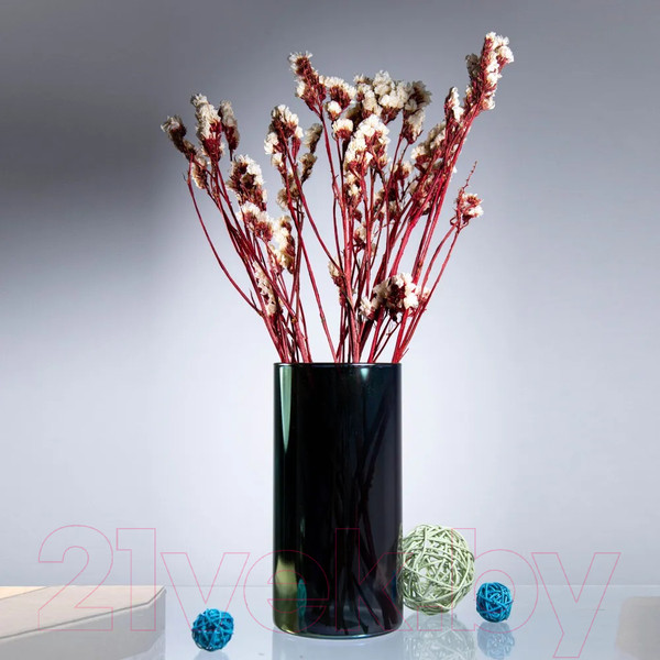 Изображение товара Ваза Элетех Тубо 8x25 / 4840900127 (петроль)