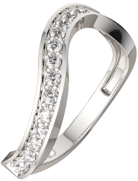 Изображение товара Кольцо из серебра ZORKA 0210922 (р.17.5, с фианитами)